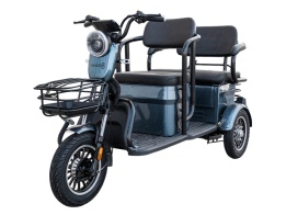 Электротрицикл Smart8 BULBASH PRO S Серый