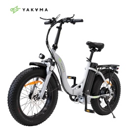Электровелосипед Yakama S4 СЕРЫЙ
