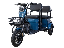 Электротрицикл Smart8 BULBASH PRO S Синий