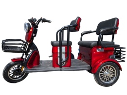 Электротрицикл Smart8 BULBASH PRO S Красный