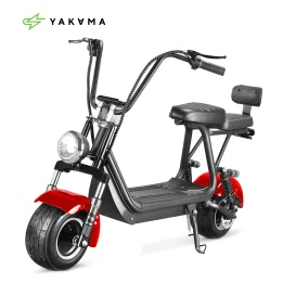 Электроскутер YAKAMA АР-Н0005А бордовый