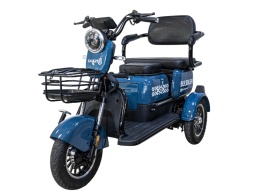 Электротрицикл Smart8 BULBASH Синий