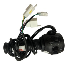 Ручка газа с переключателем скоростей и света