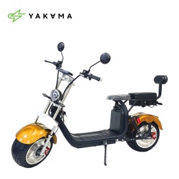Электроскутер YAKAMA AP-H008-3 золотой