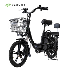Электровелосипед Yakama R1 ЧЕРНЫЙ