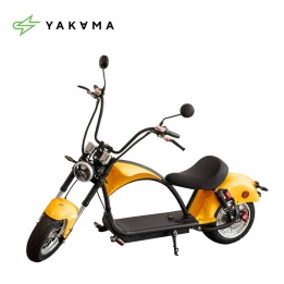 Электроскутер YAKAMA AP-H0001B желтый